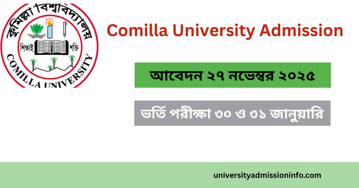 Comilla University Admission