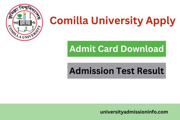 Comilla University Admission