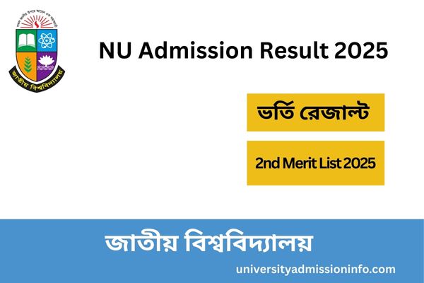 NU Admission Result