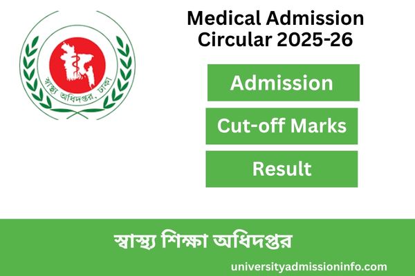 Medical Admission Circular
